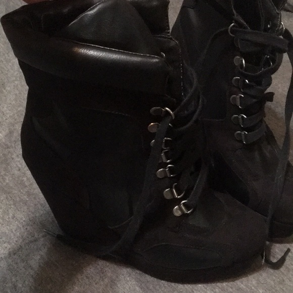 Wedge Booties - Picture 2 of 4